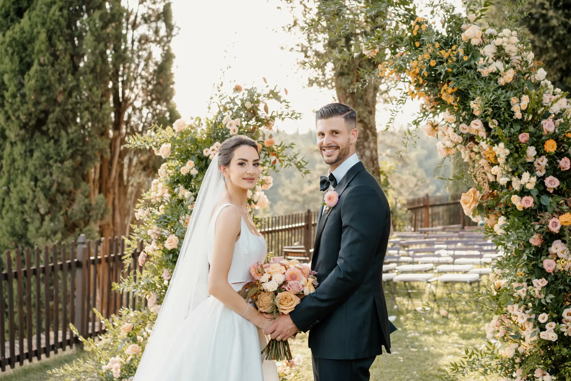 Oliva & Stephan -Gargonza Castle-Siena-Tuscany